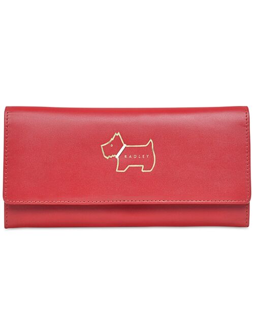 Women's Heritage Dog Outline Mini Flap Over Wallet