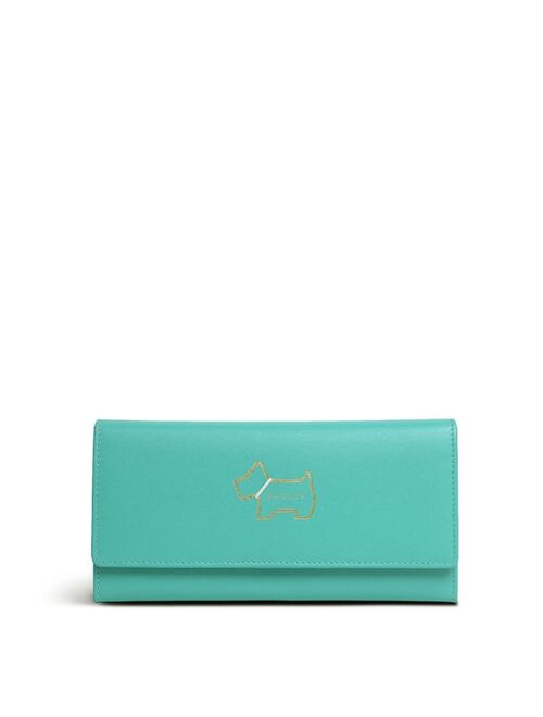 Women's Heritage Dog Outline Mini Flap Over Wallet