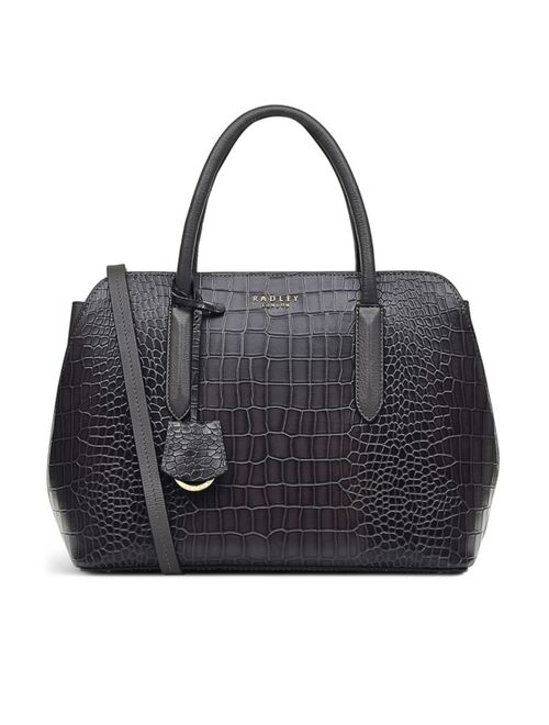 Women's Liverpool Street 2.0 Faux Croc - Medium Zip Top Satchel