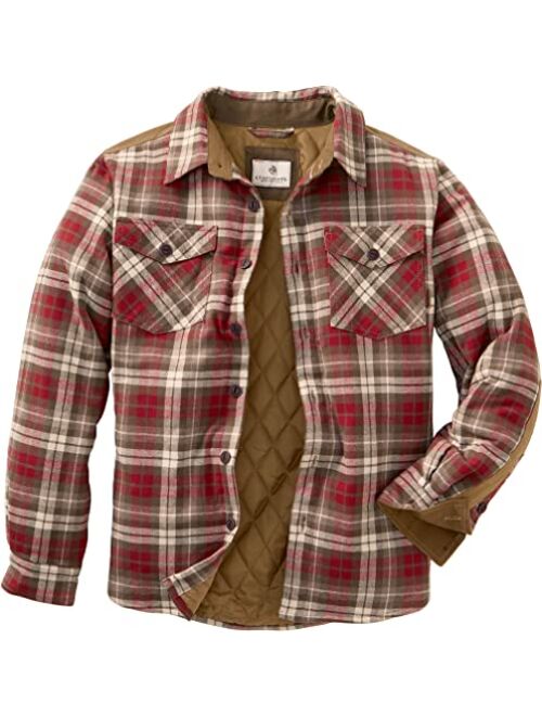 Legendary Whitetails Men's Woodsman Heavyweight Quilted Shirt Jacket