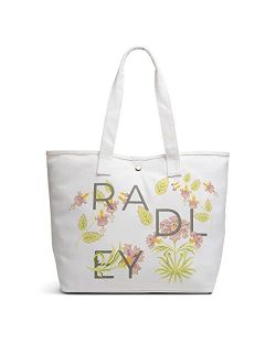 Deco Letters - Large Canvas Tote