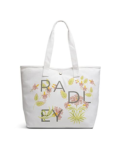 Radley London Deco Letters - Large Canvas Tote