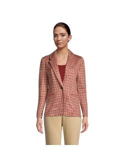 Petite Lands' End Sweater Fleece Blazer