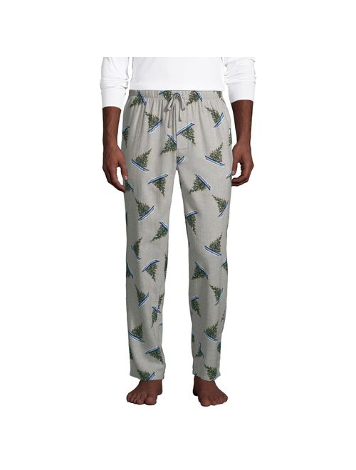 Men's Lands' End Flannel Pajama Sleep Pants