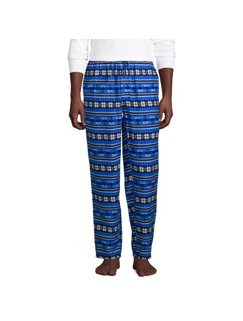 Men's Lands' End Flannel Pajama Sleep Pants