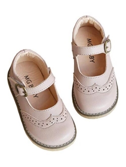 Girl's Classic Mary Jane School Uniform Shoes Flat Dress Shoes