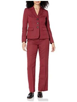 Women's Pindot Three Button Jacket and Kate Pant