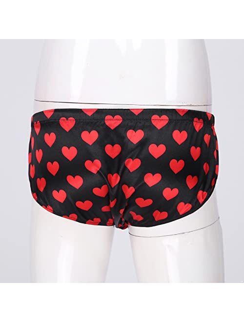 Buy Acsuss Mens Shiny Satin Pouch Panties Lingerie Polka Dots Crossdress Sissy Underwear Online 6057