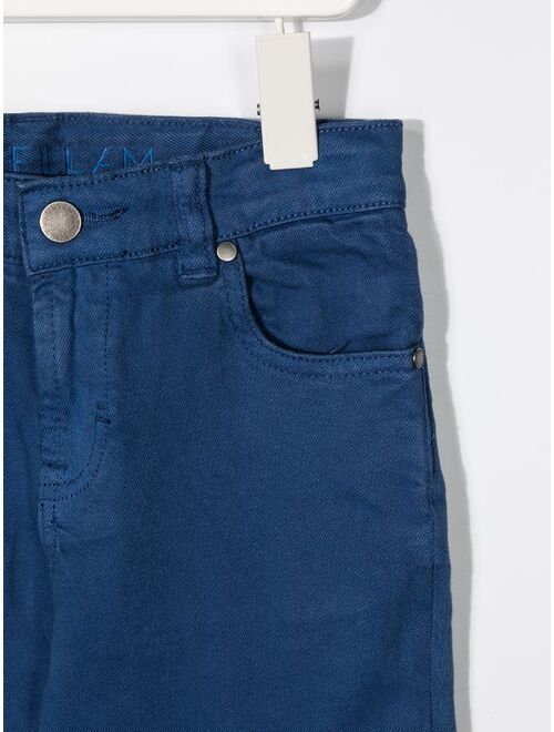 Stella McCartney earth patch denim jeans