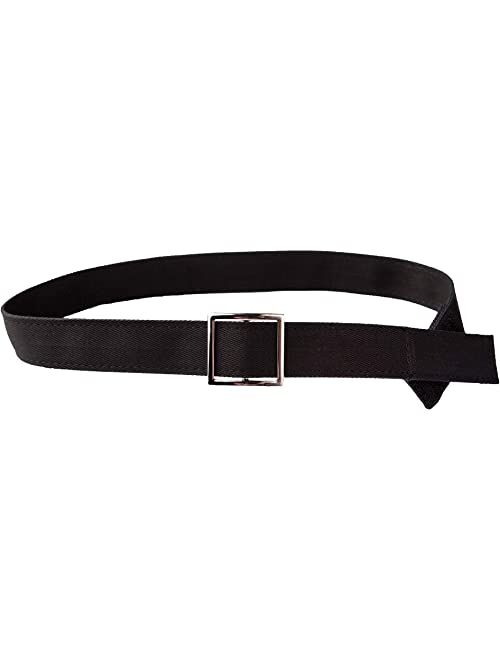 Myself Belts Easy One Handed Canvas Belt with Faux Buckle (Toddler/Little Kids/Big Kids)