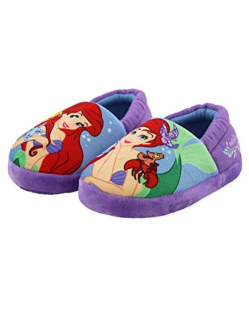 Disney Princess Girls Toddler Plush Aline Slippers