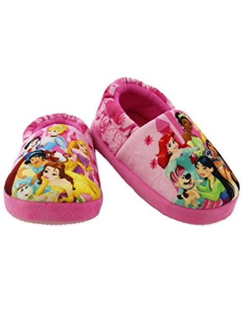 Disney Princess Girls Toddler Plush Aline Slippers