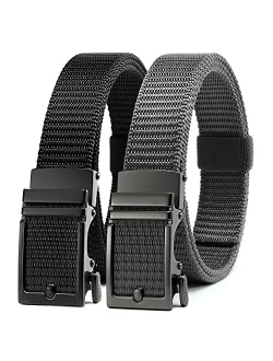 Chaoren Boys Belts for Golf, 1 inch Wide Youth Belt Boys Nylon Belt for Teen Kids, Fully Adjustable Trim to Fit