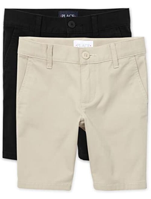 The Children's Place Girls' Uniform Chino Shorts