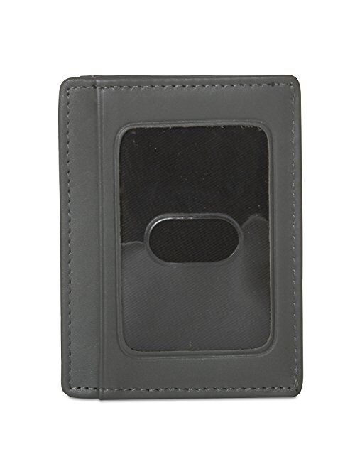 Dopp Leather RFID Protected Front Pocket Wallet Slim Minimalist Wallet Getaway ID Credit Card Holder