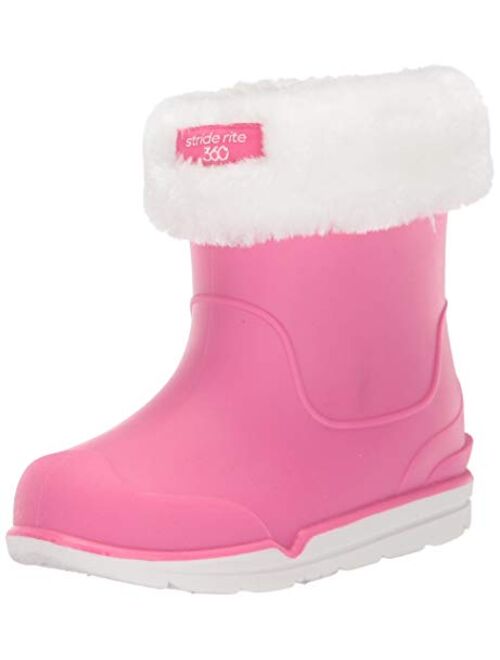 Stride Rite 360 Unisex-Child Bellamy All-Purpose Dual Fit Washable Lined Boot Rain