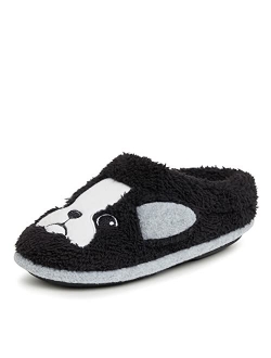 Unisex-Child Kids Toddlers Whimsical Animal Critter Washable Slipper