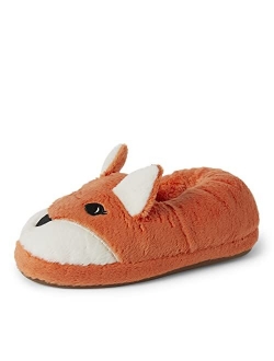 Unisex-Child Kids Toddlers Whimsical Animal Critter Washable Slipper