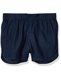 Girls' Denim Pull on Shorts