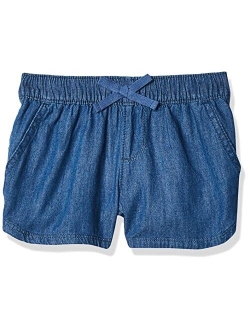 Girls' Denim Pull on Shorts