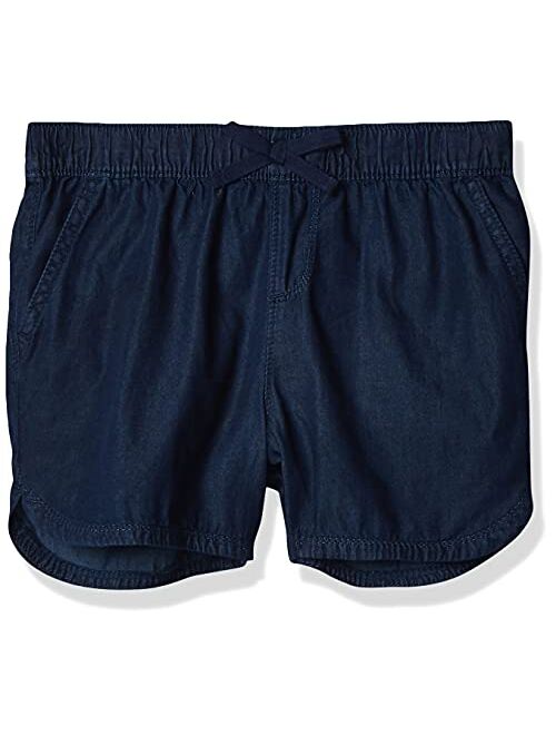 The Children's Place Girls' Denim Pull on Shorts