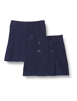 Girls' Pleated/Button Skort