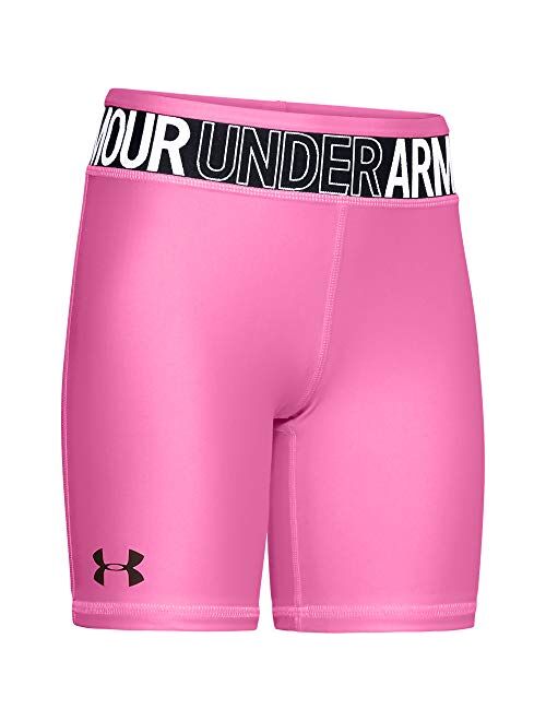 Under Armour Girls HeatGear Armour Bike Shorts