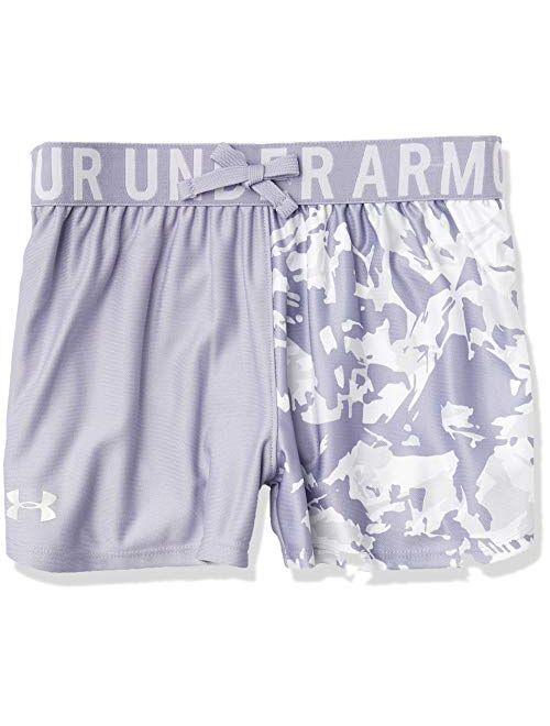 Under Armour Girls' Play Up Printed Workout Gym Shorts