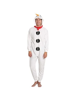 SLEEPHERO Adult Onesie Mens Christmas Onesie Cozy Novelty Onesie Christmas Pajamas Holiday Onsie Adult Pajamas for Men