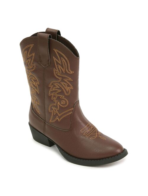 Deer Stags Ranch Kids' Cowboy Boots