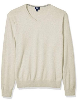 Men's Cotton-Rich Classic Lakemont Anti-Pilling V-Neck Sweater