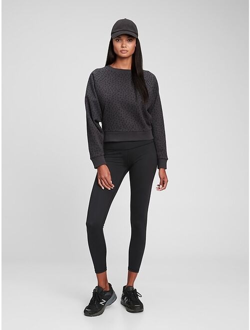 GAP Vintage Soft Cropped Crewneck Sweatshirt