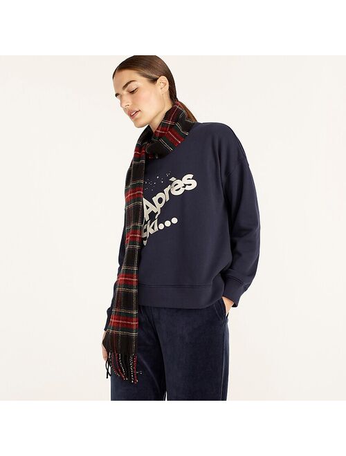 J.Crew University terry "Après Ski" sweatshirt