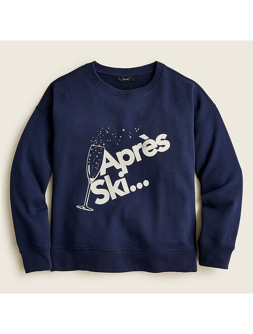 J.Crew University terry "Après Ski" sweatshirt