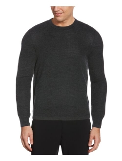 Men's Motion Textured Crew Neck Sweater