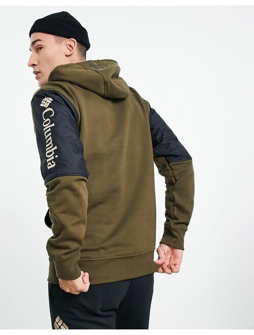 Columbia Minam River hoodie in khaki