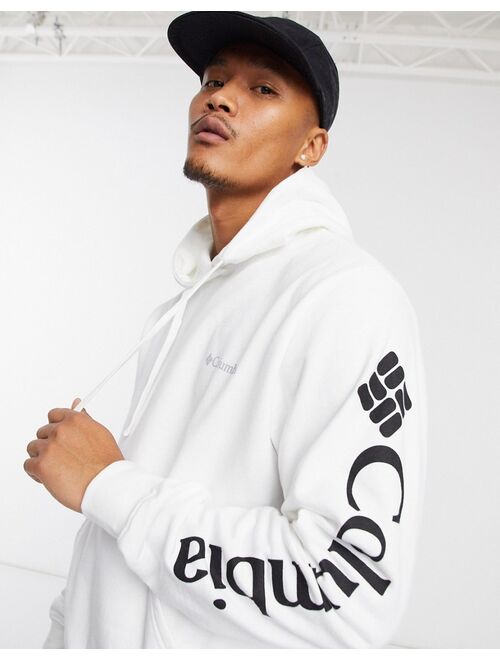 Columbia Viewmount II Graphic hoodie in white