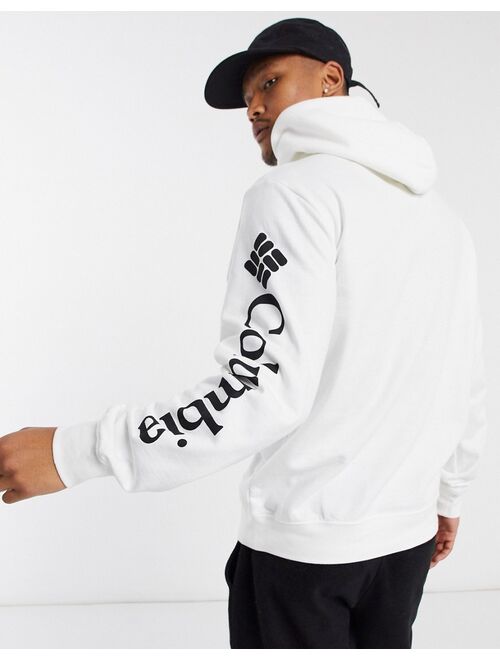 Columbia Viewmount II Graphic hoodie in white