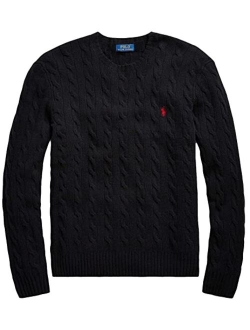 Polo RL Men's Cable Knit Pullover Sweater