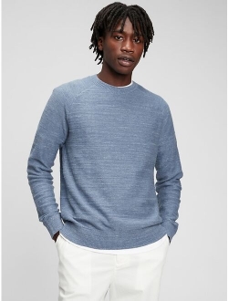 Slub Crewneck Sweater