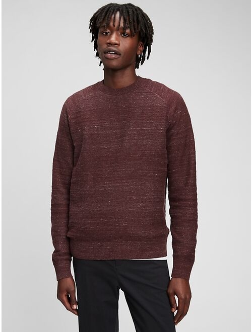 GAP Slub Crewneck Sweater