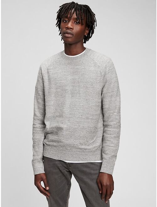 GAP Slub Crewneck Sweater