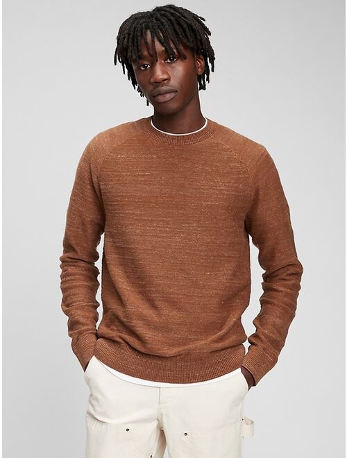 GAP Slub Crewneck Sweater