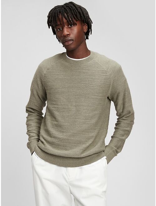 GAP Slub Crewneck Sweater