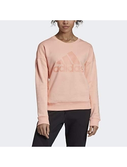 Women's Must Have Badge Of Sport Crewneck Sweatshirt