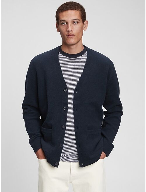 GAP Recycled V-neck Cardigan