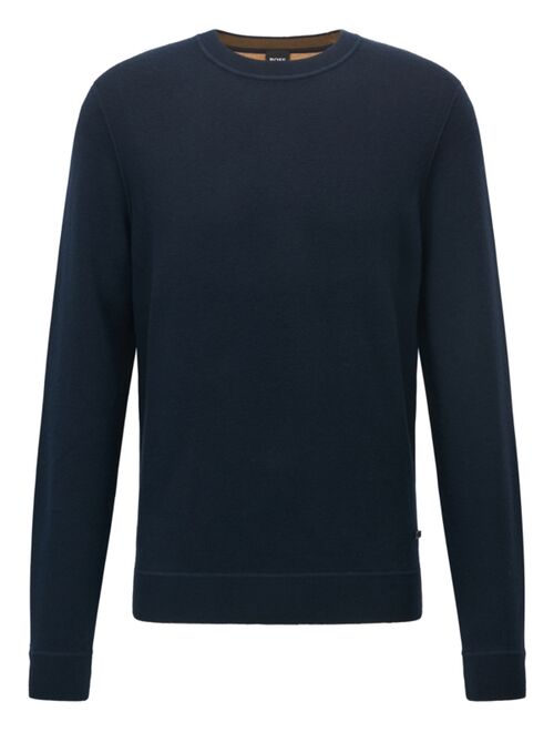 Hugo Boss BOSS Men's Reversible Cotton Wool Sweater