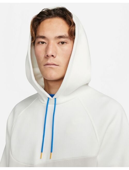 Nike Swoosh Pack hoodie in off white