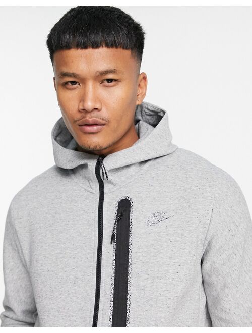 Buy Nike Revival Tech Fleece full-zip hoodie in black online | Topofstyle