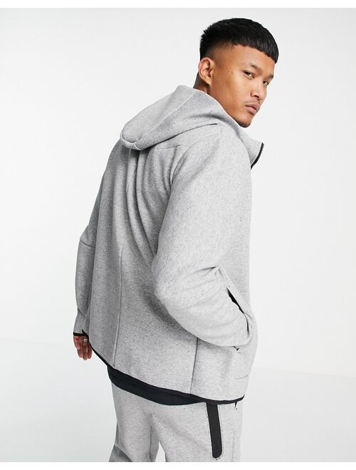 Nike Revival Tech Fleece full-zip hoodie in black